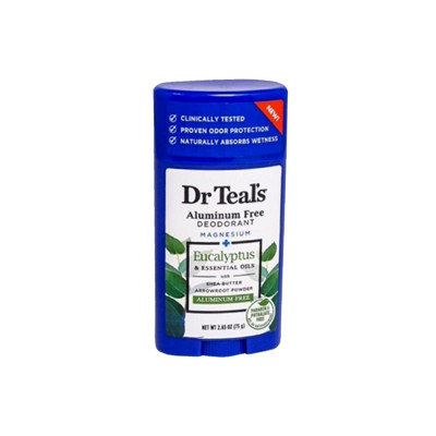 DR TEAL’S ALUMINUM FREE DEODORANT EUCALYPTUS 75G